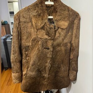 Luxurious Brown Fur Coat